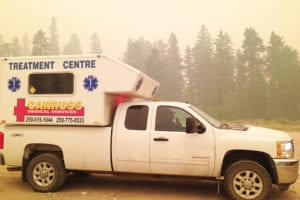 Canruss Assists Forest Fire Fighters