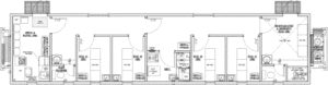 14x60 Medical Clinic Floor Plan